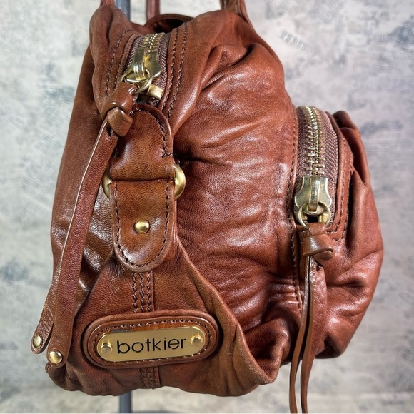 Botkier Bianka Leather Double Strap satchel - Picture 3 of 15